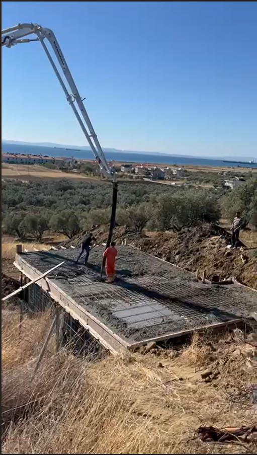 Construction progress